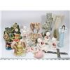 Image 1 : FLAT OF ANGEL THEMED CERAMICS  AND MORE - LARGE