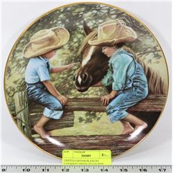 LIMITED EDITION PLATE BY CANADIAN ARTIST HELEN REM