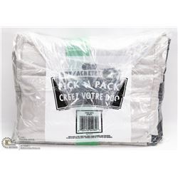 5 GROMMET & POCKET TOP CURTAINS,54" BY 84"L