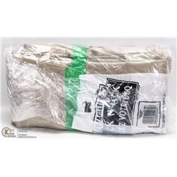 3 GROMMET TOP CURTAINS ,SILVER,72" BY 84"L