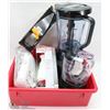 Image 1 : NINJA PULSE BLENDER,7.5 CUPS & KITCHEN AID CHOPPER