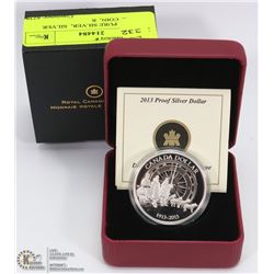 59)ON CHOICE 2013, PURE SILVER,  SILVER DOLLAR