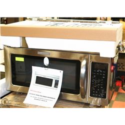 NEW KITCHENAID 2.0 CU.FT OVER THE RANGE MICROWAVE