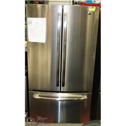 GE PROFILE STAINLESS STEEL 24.8 CU FT FRENCH DOOR