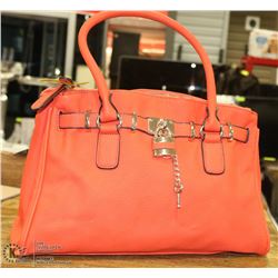 NEW ORANGE ALDO LADIES HANDBAG