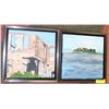 Image 1 : PAIR OF ART PICTURES OF ALCATRAZ
