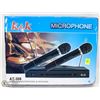 Image 1 : NEW K&K DUAL MICROPHONES WITH RECEIVER