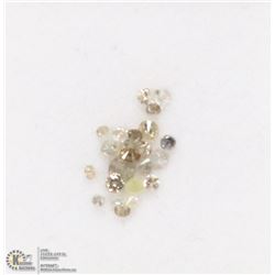 34) GENUINE DIAMOND GEMSTONES