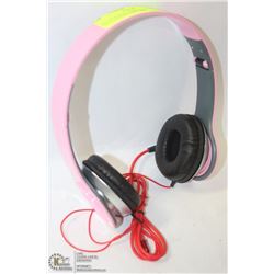 BEATS STYLE OVER EAR HEADPHONES NEW PINK