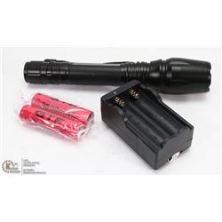 5000 LUMEN DELUXE TACTICAL LED FLASHLIGHT WITH