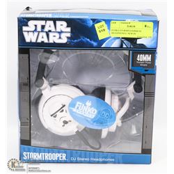 FUNKO STORMTROOPER DJ HEADPHONES  NEW IN