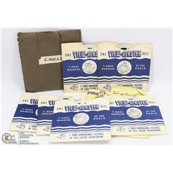 VINTAGE 1940'S-50'S SET OF 5 "ONE VIEW"