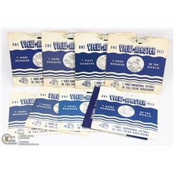 VINTAGE 1940'S-50'S SET OF 10 "ONE VIEW"'