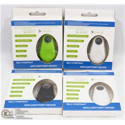 LOT OF 4 WIRELESS BLUETOOTH 4.0 ANTI-LOST TAGS