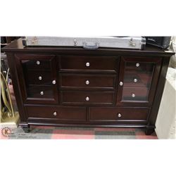 SHOWHOME DELUXE WOOD 11 DRAWER SIDEBOARD