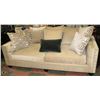 Image 1 : LARGE SHOWHOME NAILHEAD ACCENT FABRIC SOFA