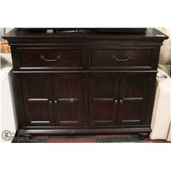 SHOWHOME 2 DRAWER 4 DOOR WOOD SIDEBOARD