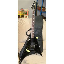 GUITAR ELECTRIC BLACK LTD EX1200 V SHAPE WITH