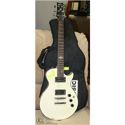 GUITAR ELECTRIC IBANEZ WHITE