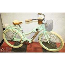 NEW 26" HUFFY DELUXE CRUISE BIKE,MINT GREEN
