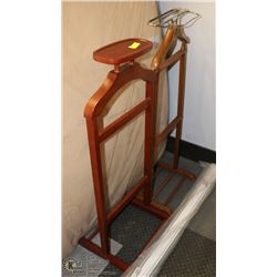 2 ESTATE SUIT VALETS AS IS