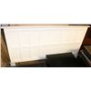 Image 1 : SHOWHOME WHITE DBL SIZE HEADBOARD