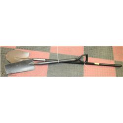 2 GARDEN SHOVELS