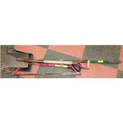 BUNDLE OF YARD TOOLS