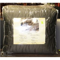 SHOWHOME KING SIZE COMFORTER SET