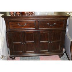 SHOWHOME WOOD 2 DRAWER 4 DOOR SIDEBOARD