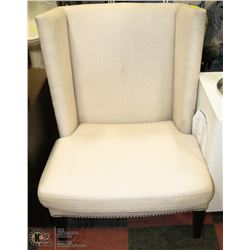 SHOWHOME FABRIC HIGHBACK CHAIR