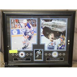 ESTATE LIMITED EDITION FRAMED WAYNE GRETZKY PICS &