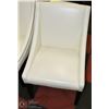 Image 2 : SHOWHOME GROUP OF 6 WHITE LEATHERETTE NAILHEAD