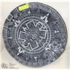 Image 1 : AZTEC MAYAN 17" DIAMETER CLAY CALENDAR
