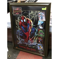 PROFESSIONALLY FRAMED MARVEL MASTERPIECES ART