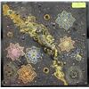 Image 1 : CUSTOM 3D GECKO  MIXED MEDIA  PAINTING