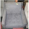 Image 1 : SHOWHOME DARK GREY FABRIC ARMCHAIR