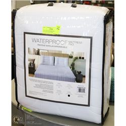 KING  SIZE WATERPROOF MATTRESS PAD DEEP