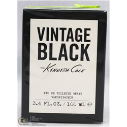 LARGE BOTTLE OF KENNETH COLE VINTAGE BLACK  3.4