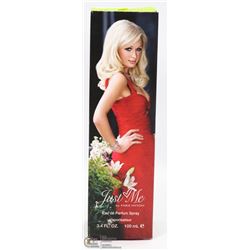 LARGE BOTTLE OF PARIS HILTON JUST ME PERFUME 3.4
