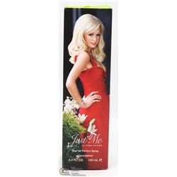 LARGE BOTTLE OF PARIS HILTON JUST ME PERFUME 3.4