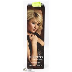 LARGE BOTTLE OF PARIS HILTON HEIRESS PERFUME 3.4