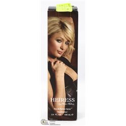 LARGE BOTTLE OF PARIS HILTON HEIRESS PERFUME 3.4