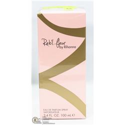 LARGE BOTTLE OF RHIANNA REBEL PERFUME 3.4