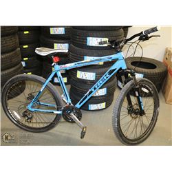 TREK BLUE MOUNTAIN BIKE WITH 26" WHEELS