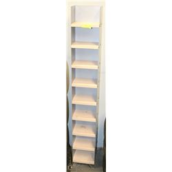 METAL MEDIA FREESTANDING  SHELF