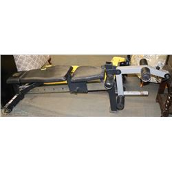 GOLDS GYM WORKOUT BENCH