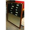 Image 1 : SOLID WOOD FRAMED MIRROR