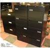 Image 1 : SHOWHOME GROUP OF 3 ASSORTED FILING CABINETS