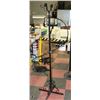 Image 1 : BLACK METAL SPIRAL STAIRCASE PLANT STAND ALMOST 6'